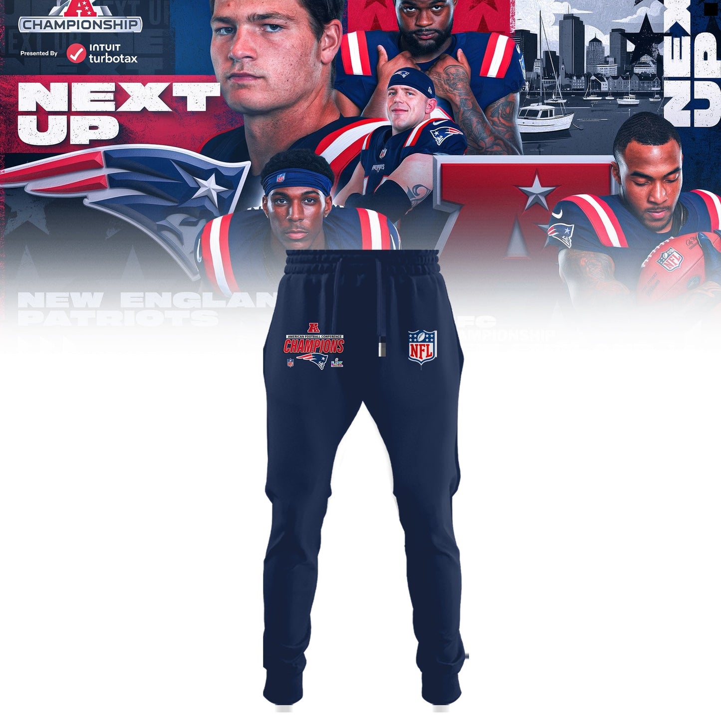 New England Patriots NFC Champions Limited Edition Shirt
