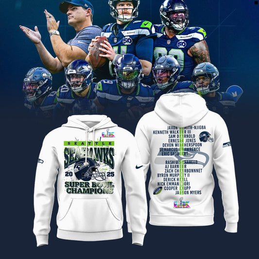 Seattle Seahawks Super Bowl LX Champions Limited Edition Hoodie