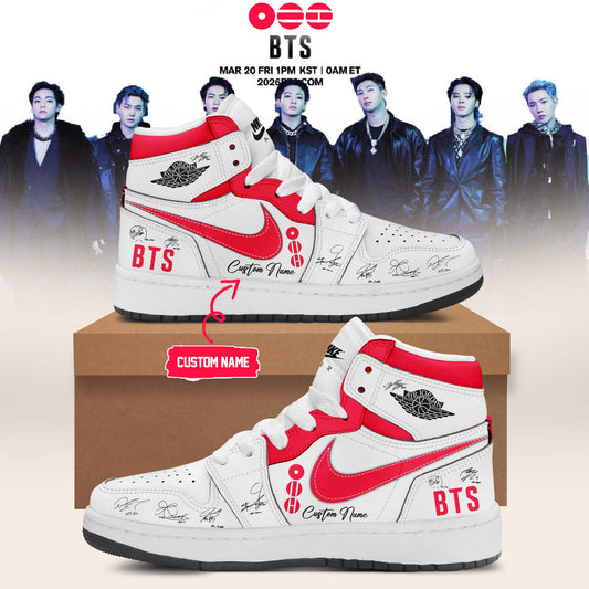 ,,BTS The 5th Album Release Limited Edition Signature – Shoes 4