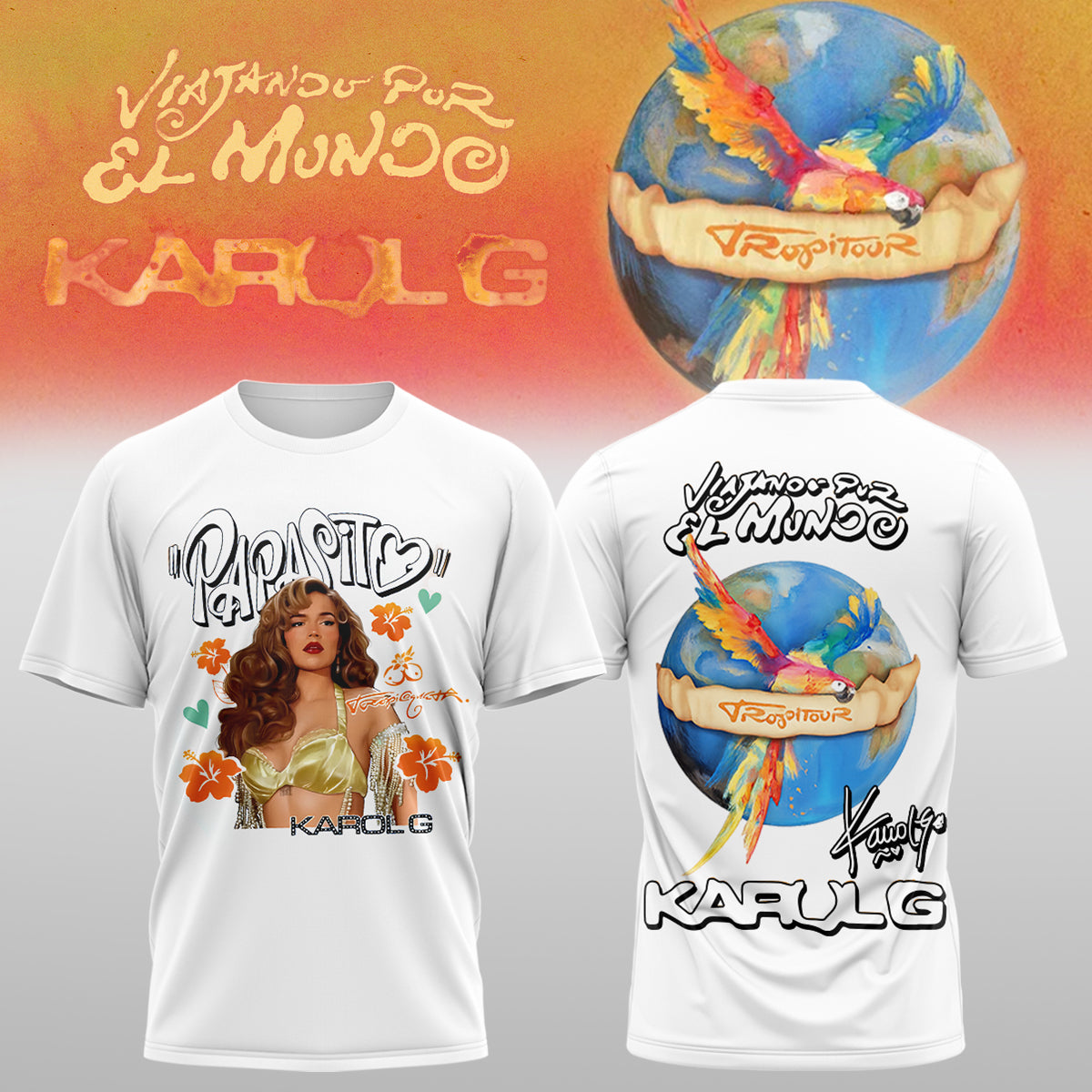 Karol G – Nos Vamos de Tour 2026 Limited Edition Signature – SHIRT