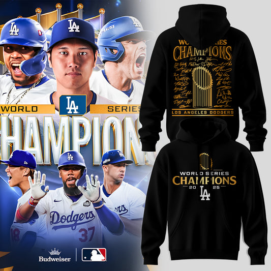 _Los Angeles Dodgers World Series 2025 Champions Hoodie