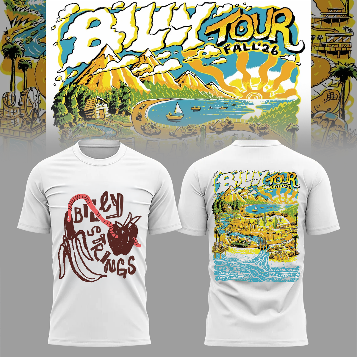 Limited Edition Fall tour 2026 T-shirt
