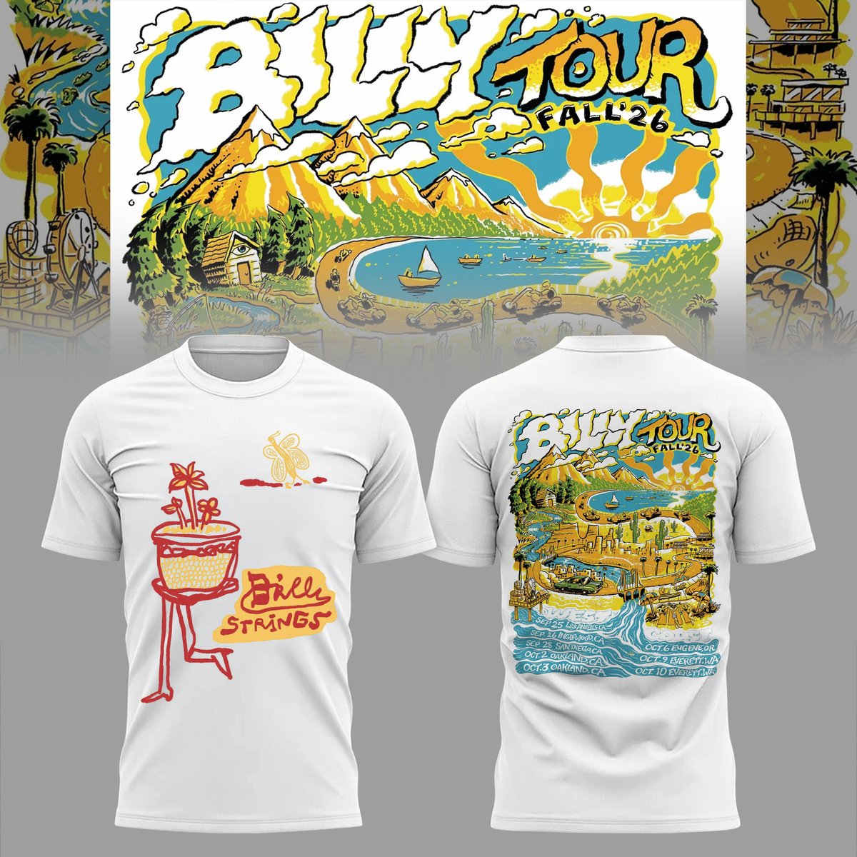 Limited Edition Fall tour 2026 T-shirt