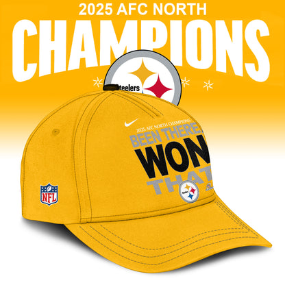 Pittsburgh Steelers 2025 AFC North Division Champions Limited Edition Hoodie v2