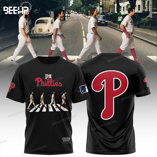 ..Philadelphia Phillies 2024 MLB World Tour London Series Shirt