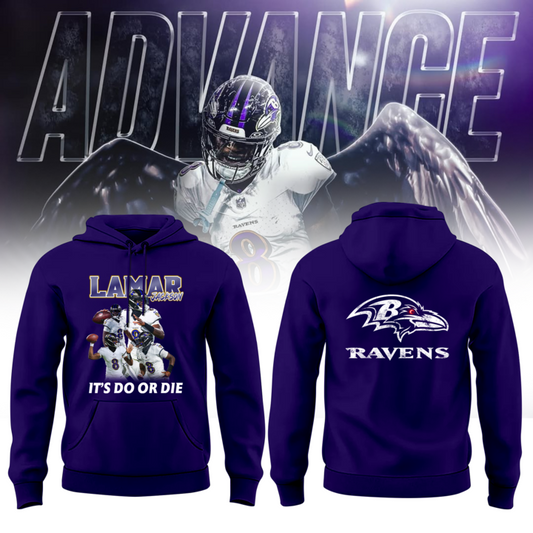 Lamar Jackson "It's Do Or D*e" - Baltimore Ravens Limited Hoodie