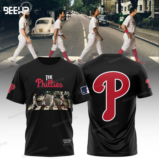 ..Philadelphia Phillies 2024 MLB World Tour London Series Shirt