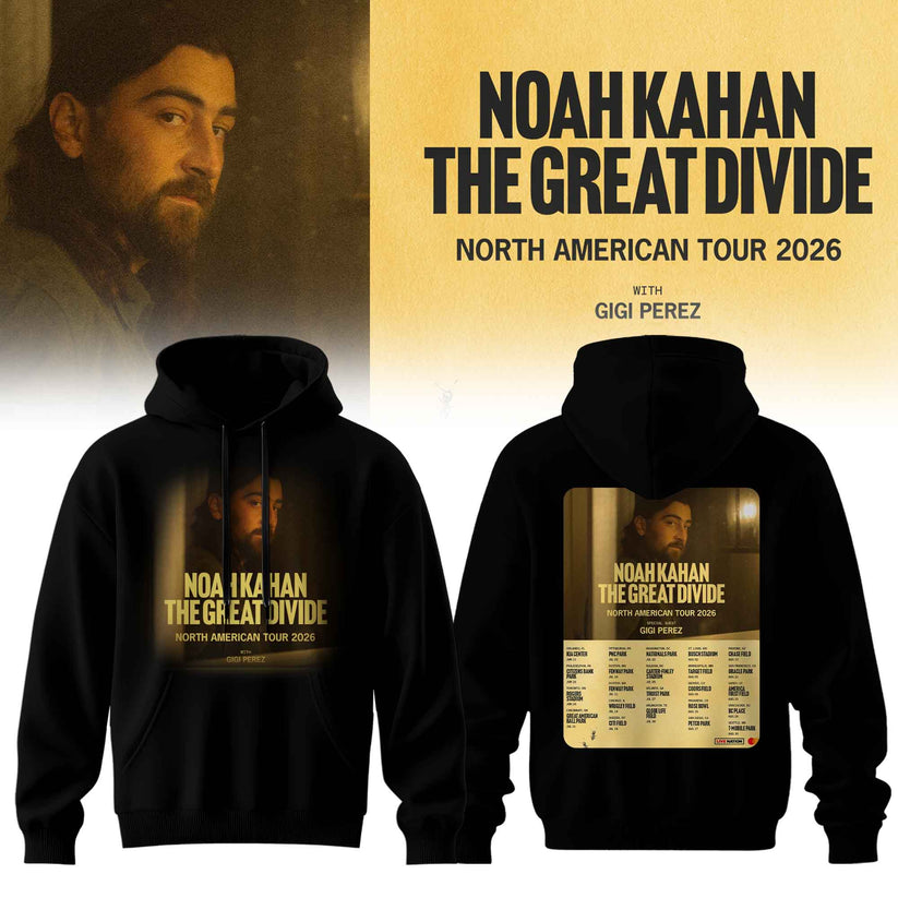 Noah Kahan – The Great Divide Tour Merch Limited Hoodie