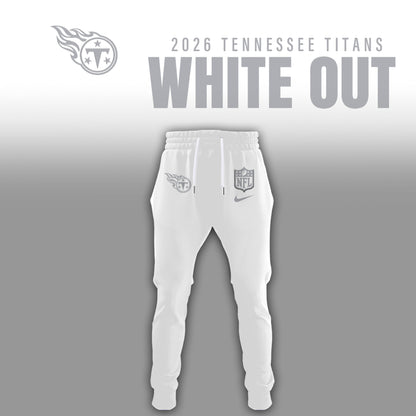 Tennessee Titans 2026 White Out Limited Edition Hoodie