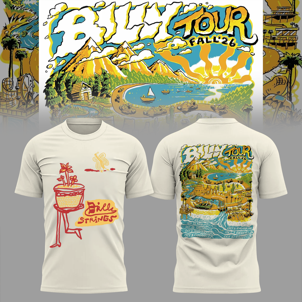 Limited Edition Fall tour 2026 T-shirt