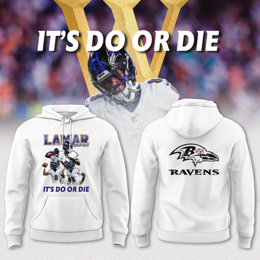 Lamar Jackson "It's Do Or D*e" - Baltimore Ravens Limited Hoodie