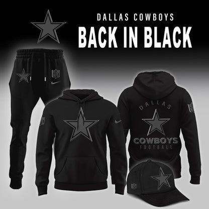 Dallas Cowboys 2025 Back In Black Limited Edition Combo Hoodie