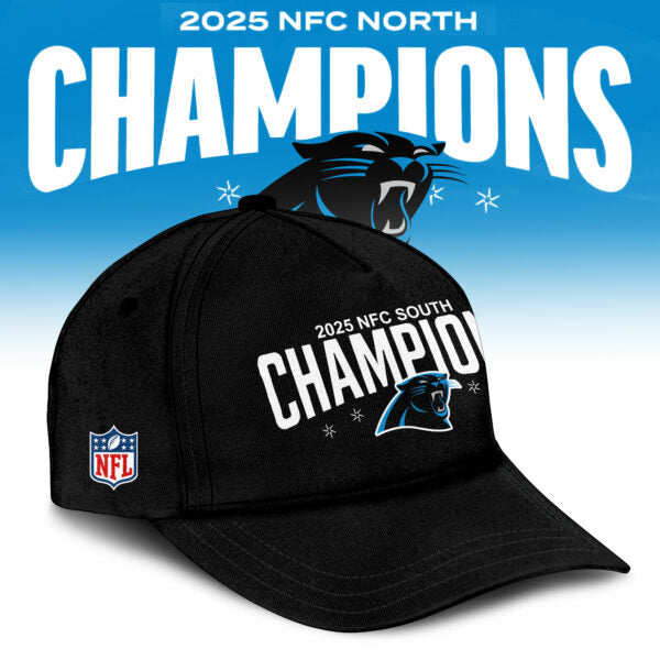 Carolina Panthers 2025 NFC North Division Champions Limited Edition T-Shirt