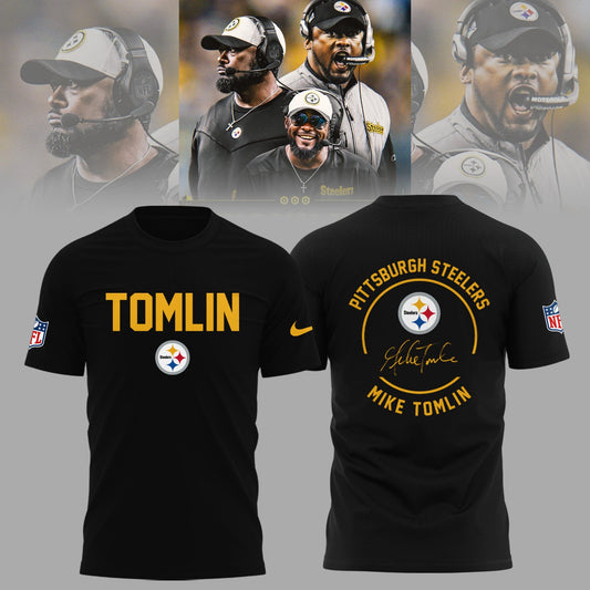 Pittsburgh Steelers Thank you Coach Mike Tomlin Limited Edition Combo T-Shirt