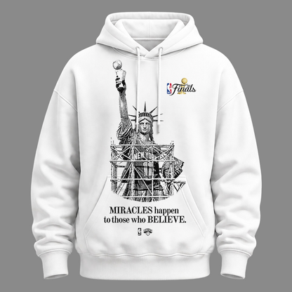 New York Knicks “MIRACLES happen to those who BELIEVE” Hoodie