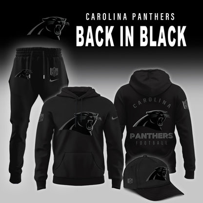 Carolina Panthers 2025 Back In Black Limited Edition Hoodie