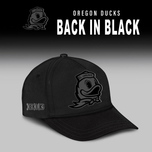 Oregon Ducks 2025 Back in Black Limited Edition Hoodie