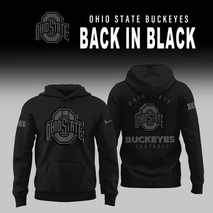 Ohio State Football Back In Black 2026 Combo Hoodie