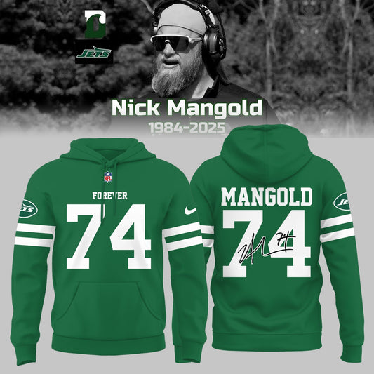 Forever. 74 Nick Mangold Will Forever Be A Jet Hoodie