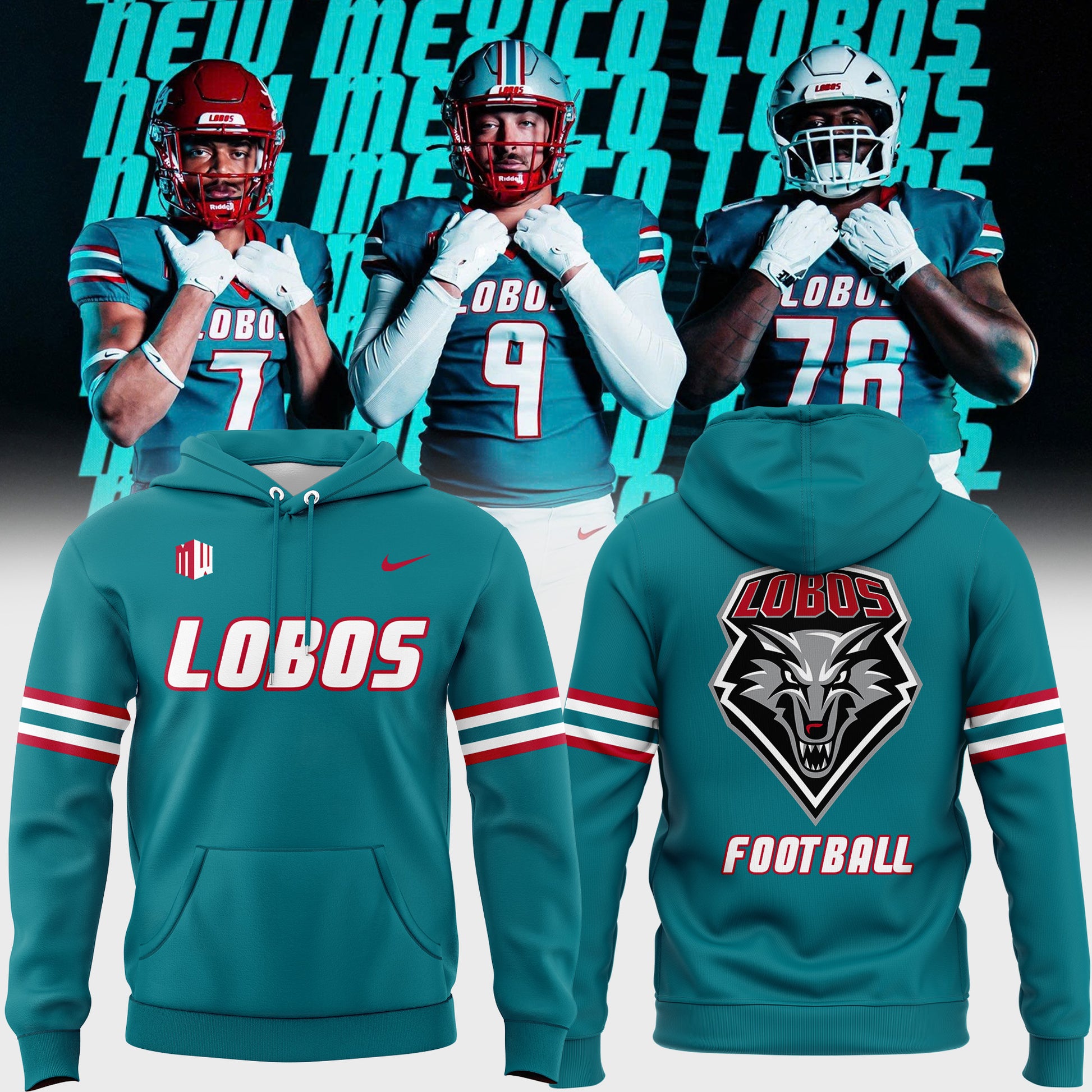 New Mexico Football Special Edition Hoodie 2025