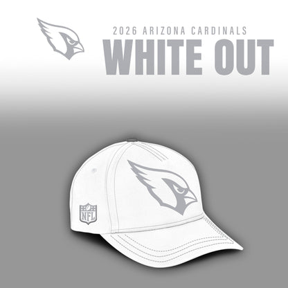 Arizona Cardinals 2026 White Out Limited Edition T-Shirt