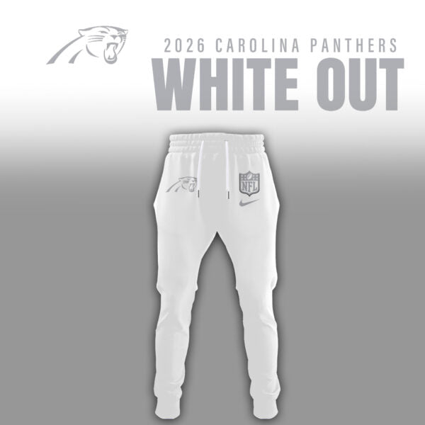 Carolina Panthers 2026 White Out Limited Edition Hoodie