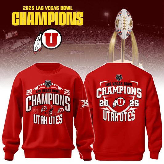 Utah Utes - LAS VEGAS BOWL Champion Sweater v2