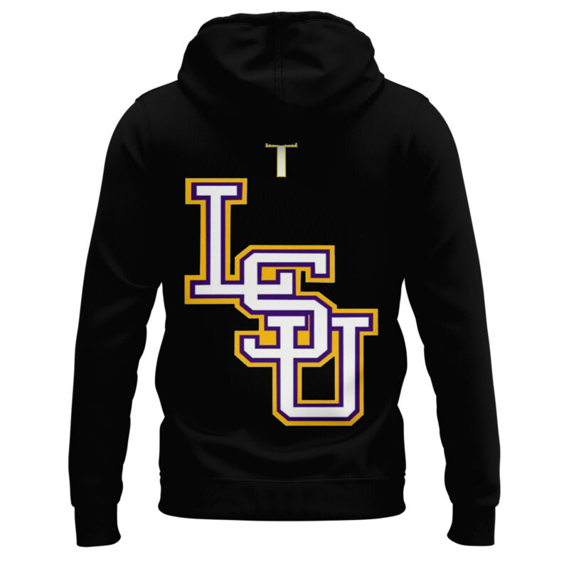 Limited Edition Tigers JESUS WON Black Hoodie-AB041125504