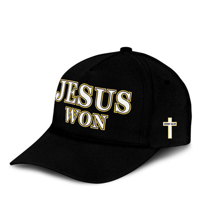 Limited Edition Tigers JESUS WON Black Hoodie-AB041125504