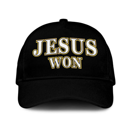 Special Edition Tigers JESUS WON Black TShirt-AB041125503