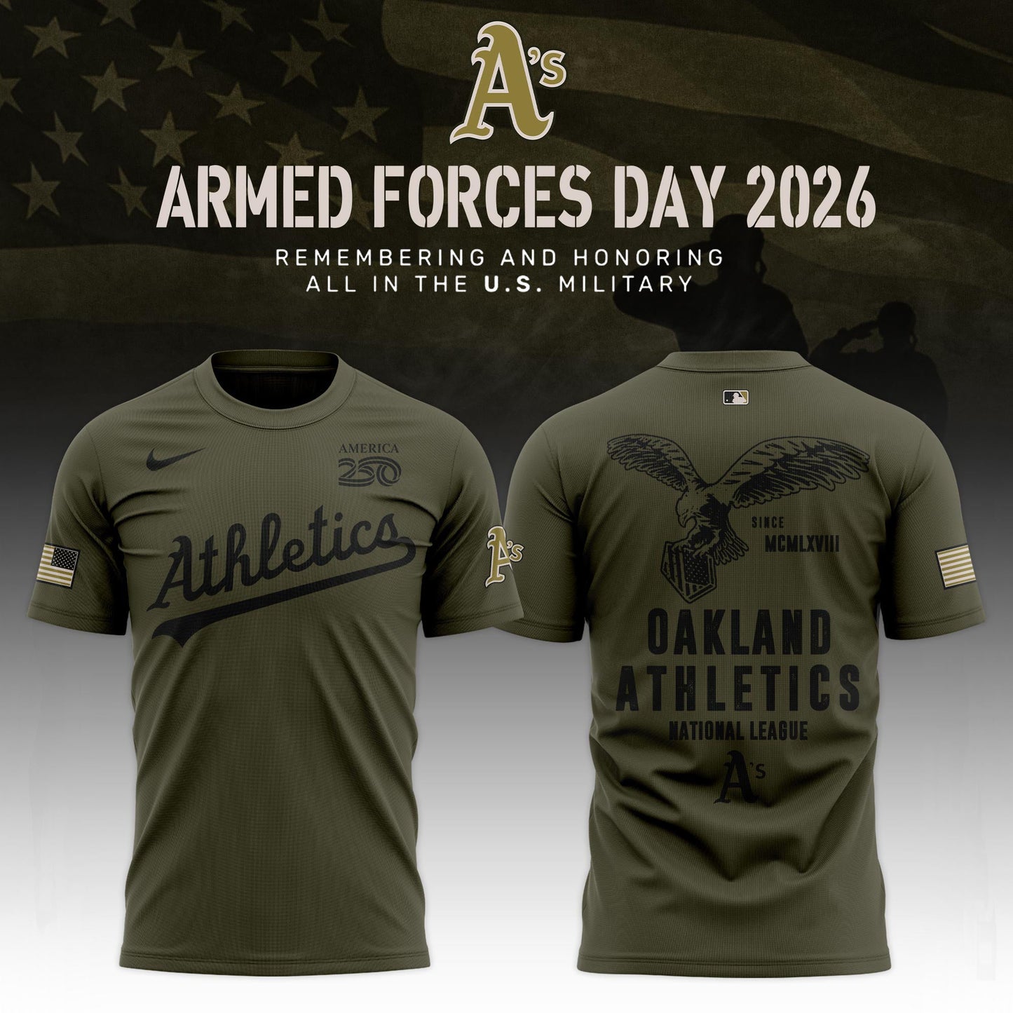 .Baseball x 2026 Armed Forces Day Limited Edition T-Shirt