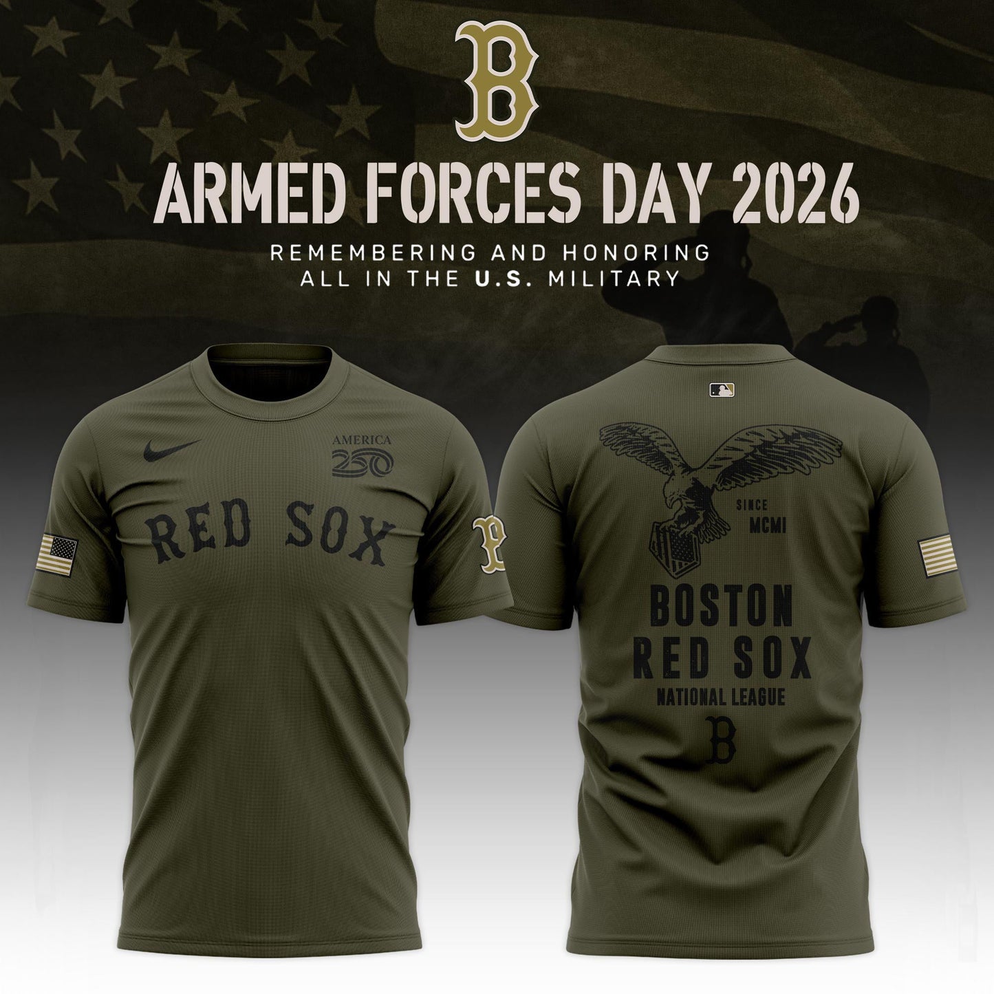 .Baseball x 2026 Armed Forces Day Limited Edition T-Shirt