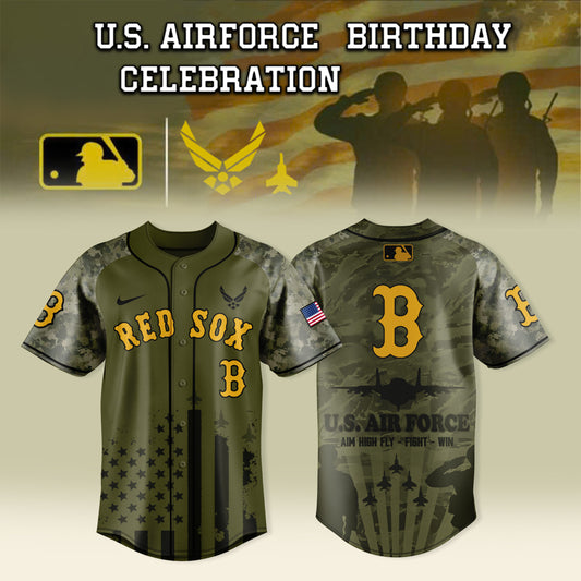 U.S. Air Force 75th Anniversary Boston Red Sox Jersey – September 18, 1947