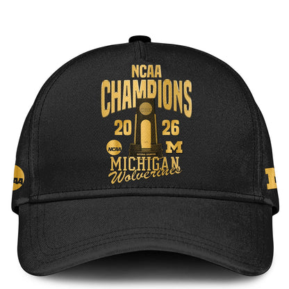 MICH Champions NCAA DI Basketball 2026 New Hoodie Limited Edition