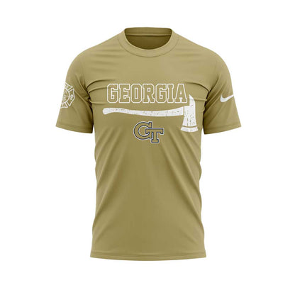 .Georgia Tech Firefighter Application Combo Shirt