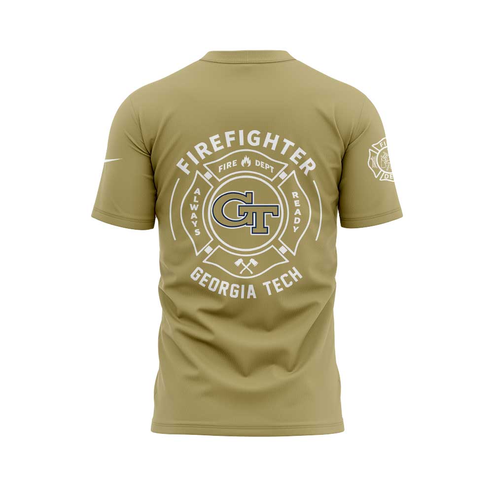 .Georgia Tech Firefighter Application Combo Shirt