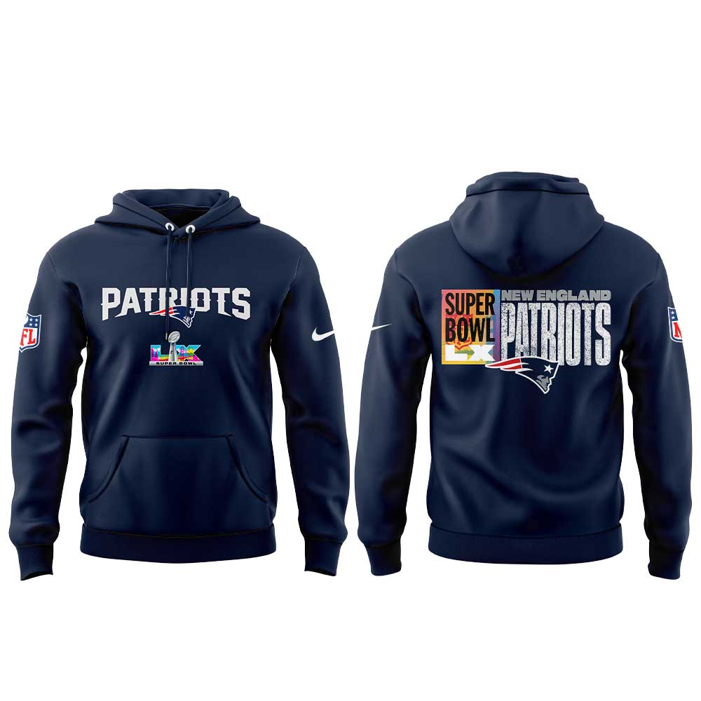 NE Patriots Super Bowl Week Hoodie V2