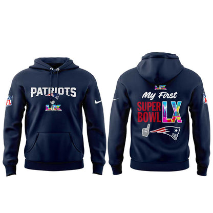 NE Patriots Super Bowl Week Hoodie