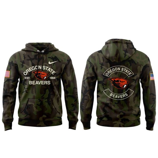 Oregon State Football Military Appreciation Night Combo Hoodie