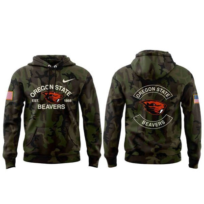 Oregon State Football Military Appreciation Night Combo Hoodie