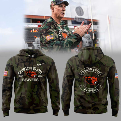 Oregon State Football Military Appreciation Night Combo Hoodie