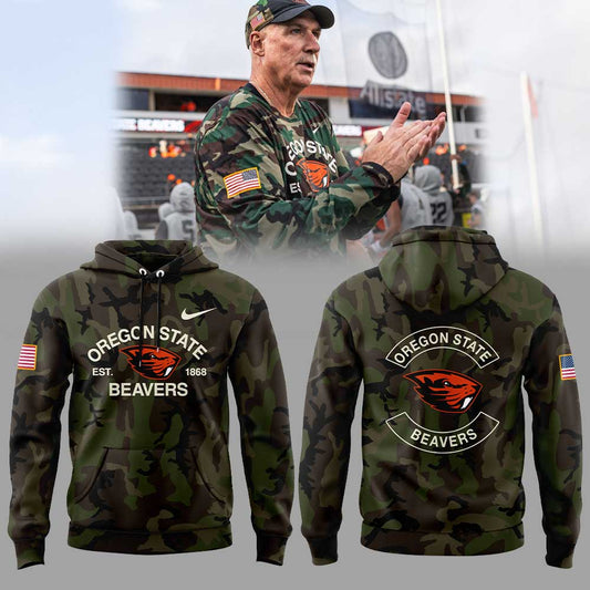 Oregon State Football Military Appreciation Night Combo Hoodie