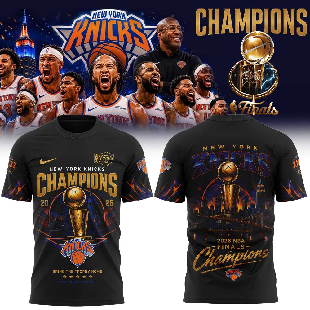 .                          NY Knicks Just Won 2026 NBA Finals Champions Shirt V3