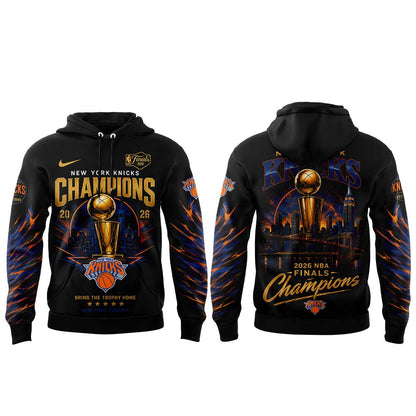 .                          NY Knicks Just Won 2026 NBA Finals Champions Hoodie V3