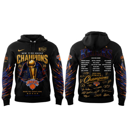 .                          NY Knicks Just Won 2026 NBA Finals Champions Hoodie V2