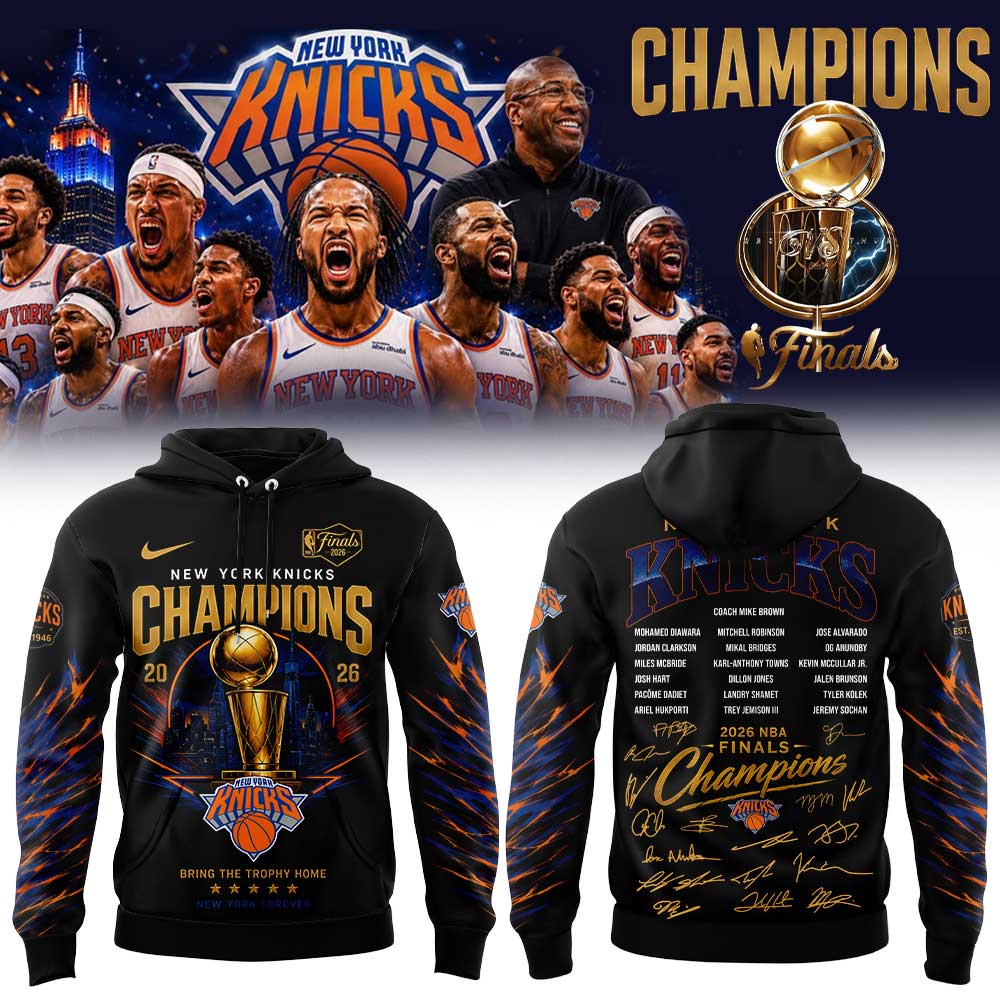 .                          NY Knicks Just Won 2026 NBA Finals Champions Hoodie V2