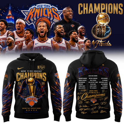 .                          NY Knicks Just Won 2026 NBA Finals Champions Hoodie V2