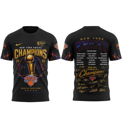 .                          NY Knicks Just Won 2026 NBA Finals Champions Shirt V2