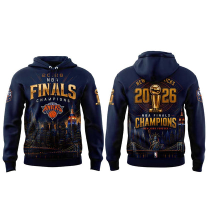 .                          NY Knicks Just Won 2026 NBA Finals Champions Hoodie