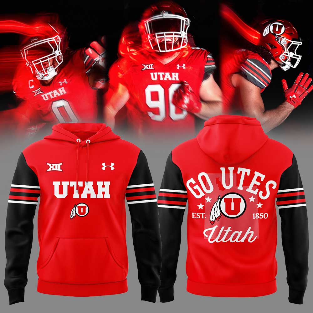 Utah All Red Everything Uniform Combo Hoodie